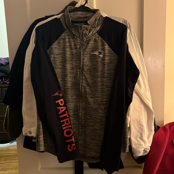 Patriots zip up long sleeve - Picture 1 of 3